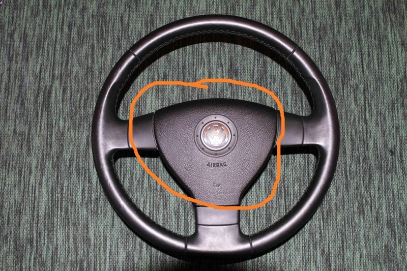 Рулевая накладка Volkswagen Touran  2007 универсал 1.6 Бензин Киев