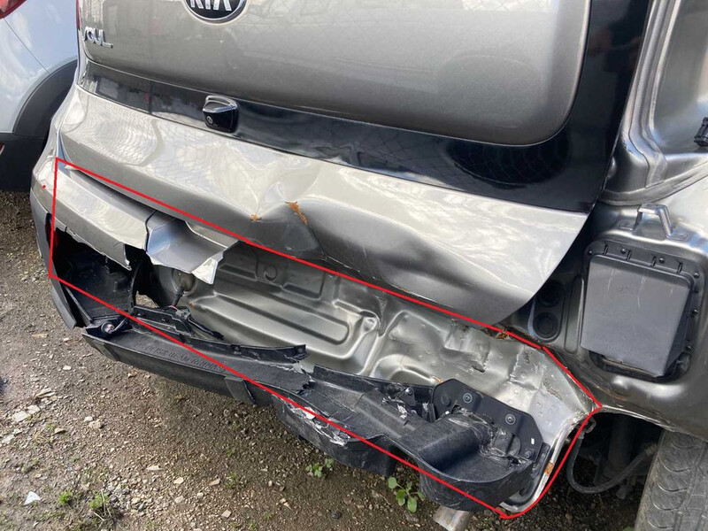 Задня панель кузова Kia Soul 2  2017 хетчбек 1.6 Бензин 