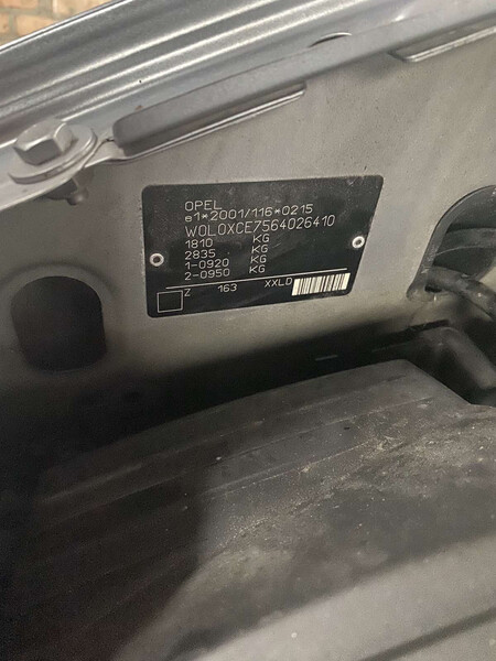 Дверь передняя (код краски 163) Opel Meriva A  2005 1.6 Бензин 