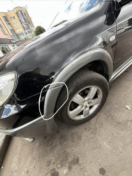 Права нижня накладка (розширювач) переднього бампера Mitsubishi Outlander  2006 універсал 2.4 Бензин Бердичів