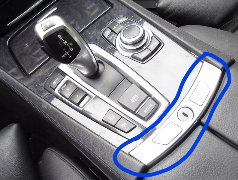 Комплект запорных механизмов BMW 7 Series 740i 2010 Киев