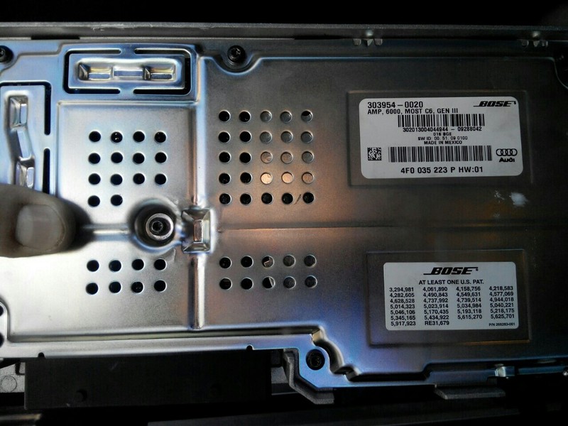 Блок усилитель акустической системы Bose Audi A6 allroad quattro  2011 універсал 3.0 Дизель 