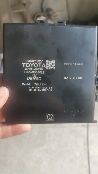 Блок smart key Toyota Camry XLE 2019 2.5 Бензин 