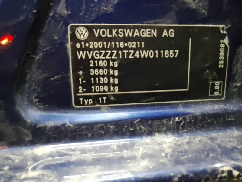 Турбина Volkswagen Touran 2003 г.  1.9 л дизель Коростень
