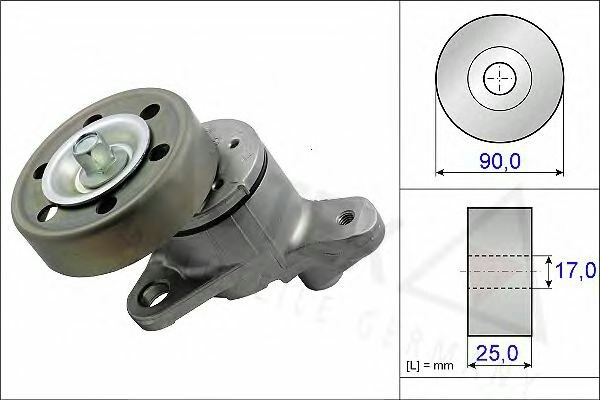 Натяжной ролик ГРМ 16620-27020   Toyota RAV4