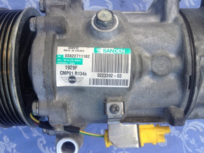 Компрессор кондиционера MINI Cooper 111 2011 1.6 Бензин Киев