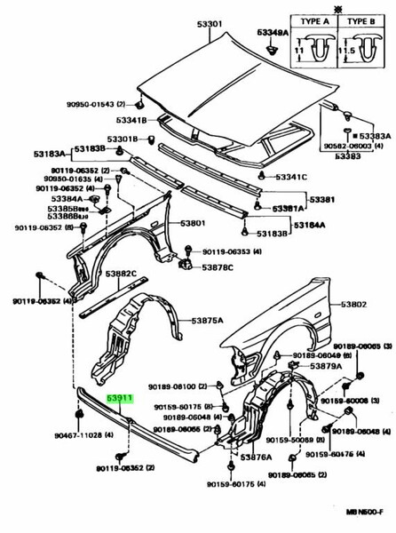 Передняя панель Toyota Carina  1990 1.6 Бензин Днепр