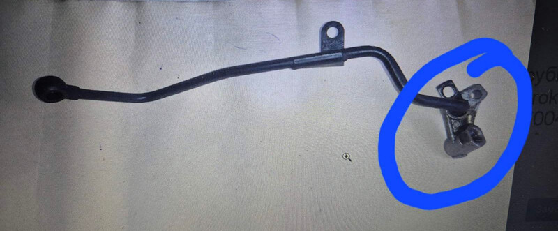 Кронштейно кріплення датчика тиску оливи Jeep Grand Cherokee  2003 универсал 2.7 Дизель Полтава