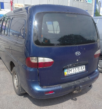 Крышка багажника голая Hyundai H200  2000 2.0 Дизель Днепр