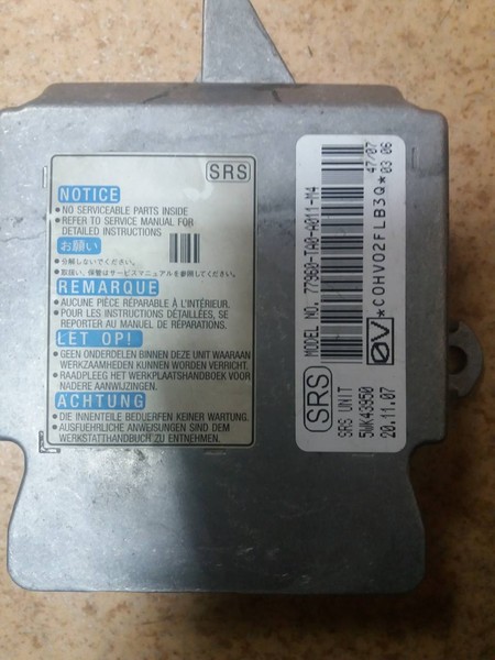 Блок SRS 77960-TA0-A011-M4   Honda Accord USA, Honda Aerodeck