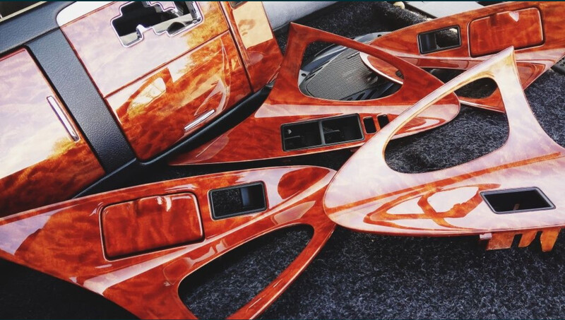 Деревянные вставки v40 Toyota Camry 2006 р.  3.5 л бензин Дніпро