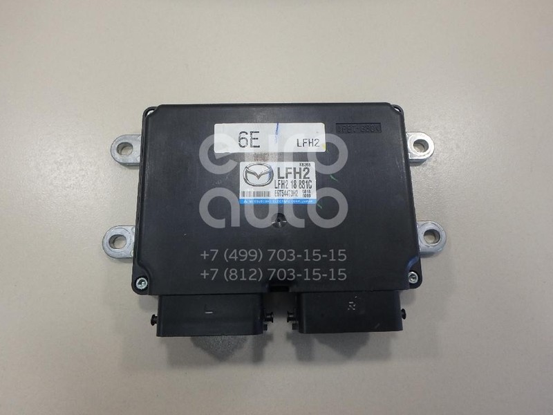 Блок управления двигателем LFH218881C   Mazda 6