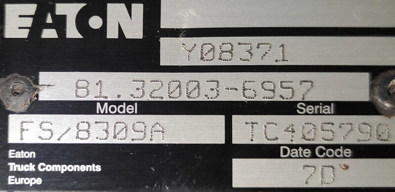 КПП MAN TGM  2007 Запорожье