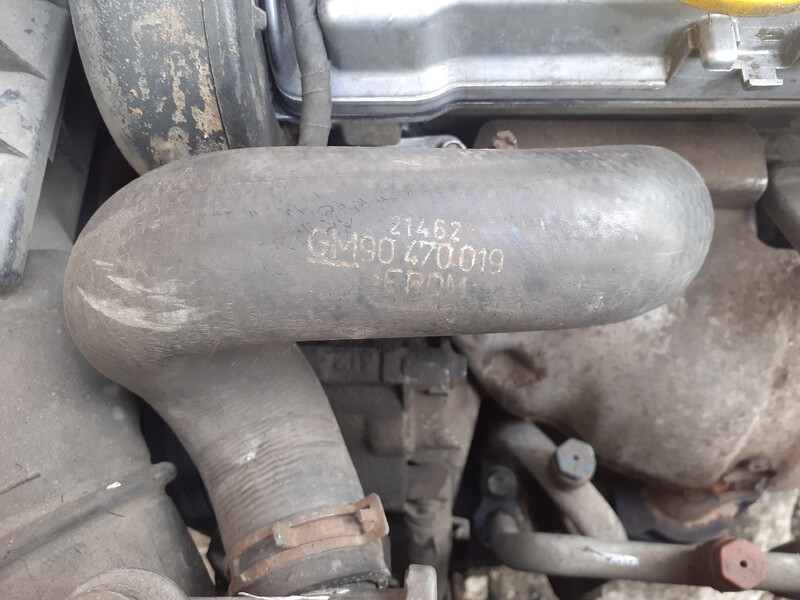 Патрубок радиатора Opel Astra F универсал 1996 г.  1.6 л бензин Нежин