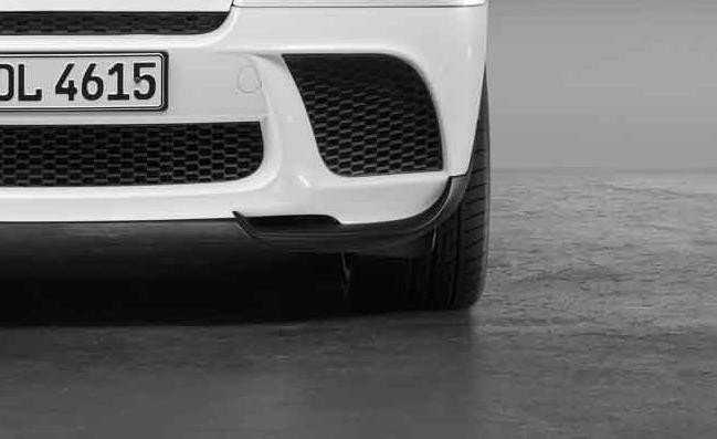 Клык переднего бампера BMW X6  2013 4.0 Дизель 