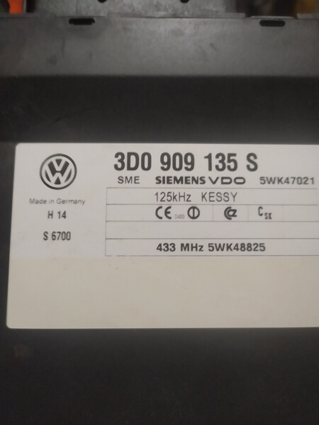 Блок комфорта Volkswagen Touareg  2006 3.0 Дизель Верховцево