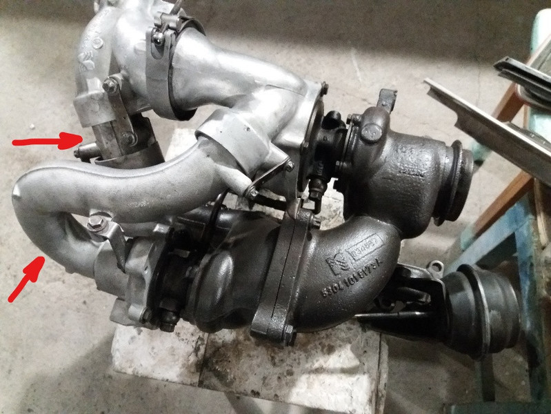 Патрубок турбины Mercedes-Benz Sprinter  2007 2.2 Дизель Мелитополь