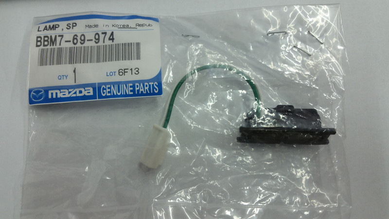 Лампочка фонаря внутреннего освещения салона Mazda 3 BL 2010 1.6 Бензин Одесса