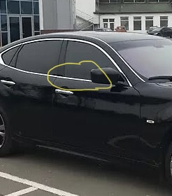 Молдинг двери Infiniti M 2010 г.  3.5 л бензин Черкассы