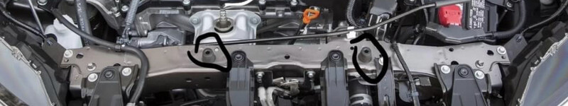Резиновый упор Honda CR-V 4  2014 2.4 Бензин Киев