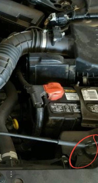 Крепление держателя капота Honda Accord 8 CU 2008 2.4 Бензин Краматорск