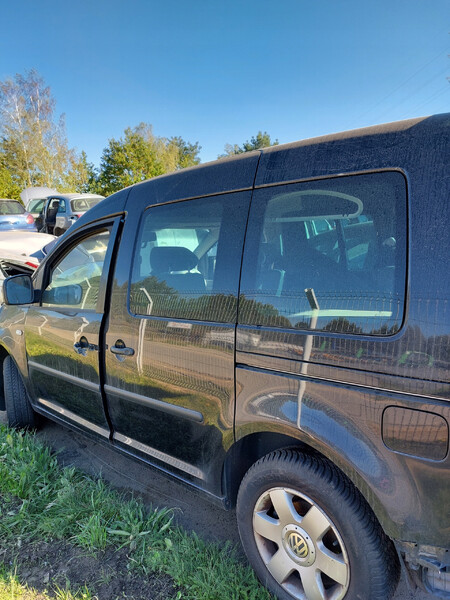 Ліва бічна дверка чорна, коротка Volkswagen Caddy 3  2012 універсал 1.6 Дизель 