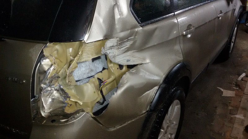 Правая задняя четверть Chevrolet Captiva  2007 универсал 3.2 Бензин Глухов