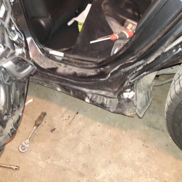 Средняя левая стойка с задним порогом Honda Accord 8CU 2008 2.4 Бензин Краматорск