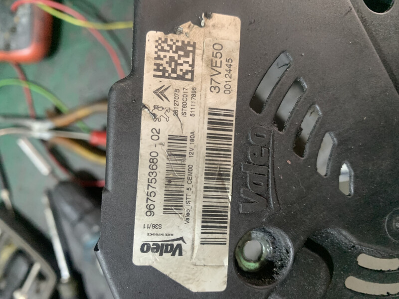 Генератор 9675753680-02   Citroen Berlingo, Citroen C4, Peugeot 508