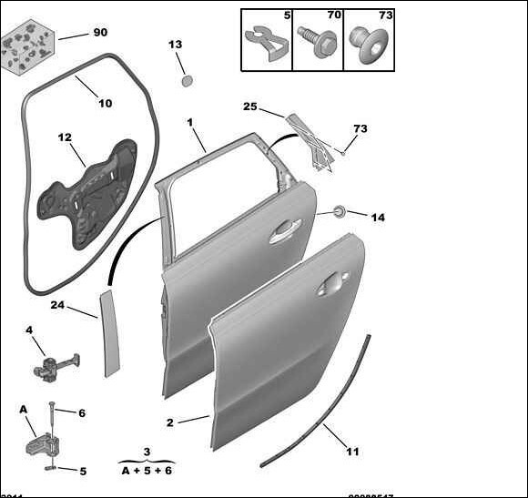 Молдинг двері Peugeot 508  2011 універсал 2.0 Дизель Івано-Франківськ