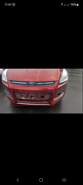 Накладка бампера Ford Escape  2015 2.0 Бензин 