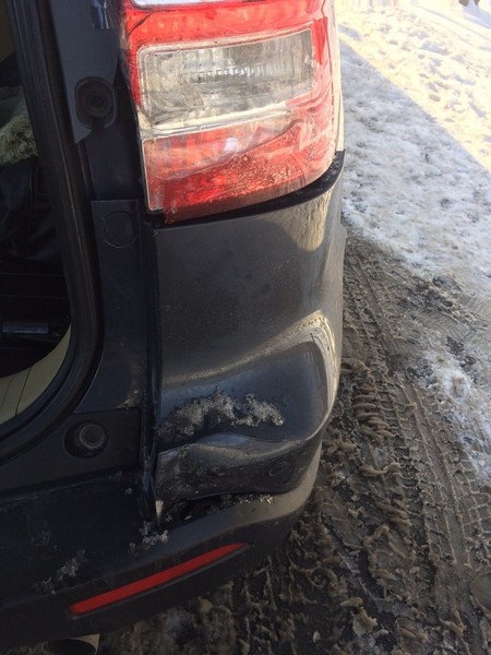 Накладка заднего бампера правая сторона Honda CR-V 3 2008 г.  2.0 л бензин Киев