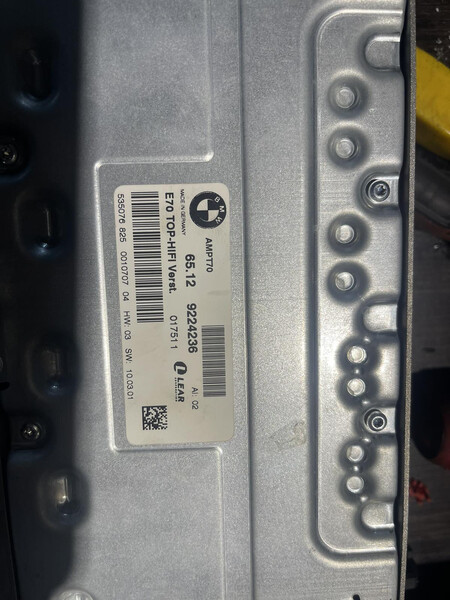 Усилитель аудио top hi fi BMW X6  2010 35.0 Дизель 