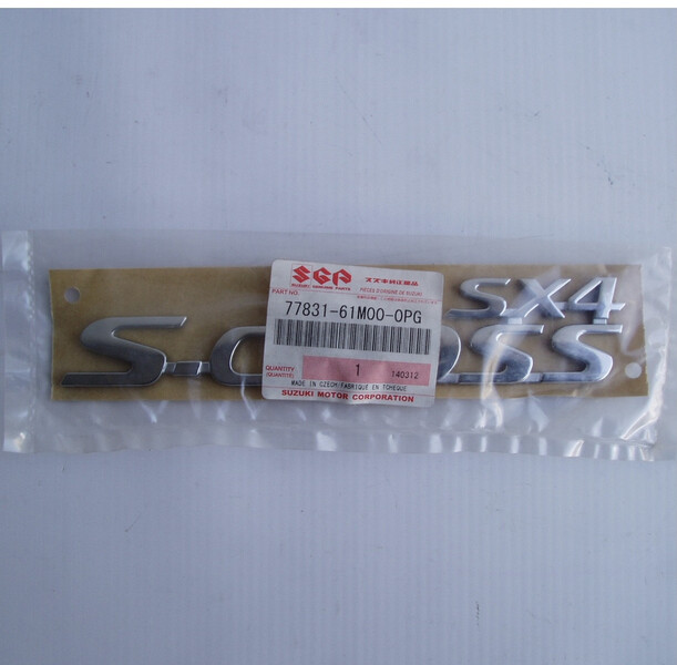 Задня емблема Suzuki SX4  2013 хетчбек 1.6 Бензин 