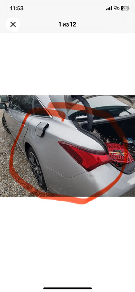 Четверть кузова задняя Toyota Avalon  2020 Одесса