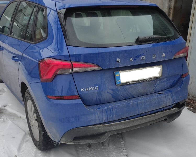 Бампер задний Skoda Kamiq  2020 Киев