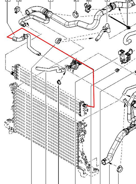 Патрубок інтеркулера Renault Master 3 2015 р.  2.3 л дизель Черкаси
