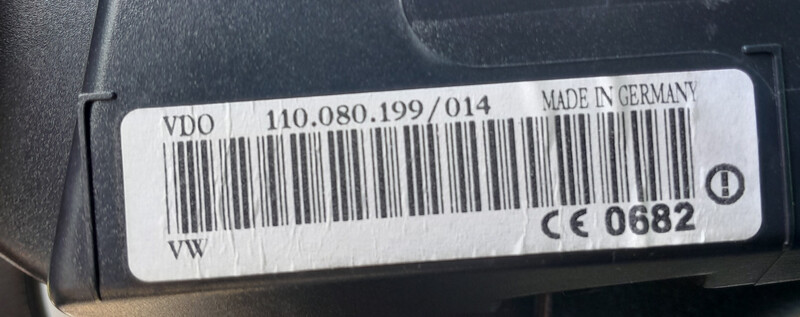 Панель приборов 3B0920849A   Volkswagen Passat