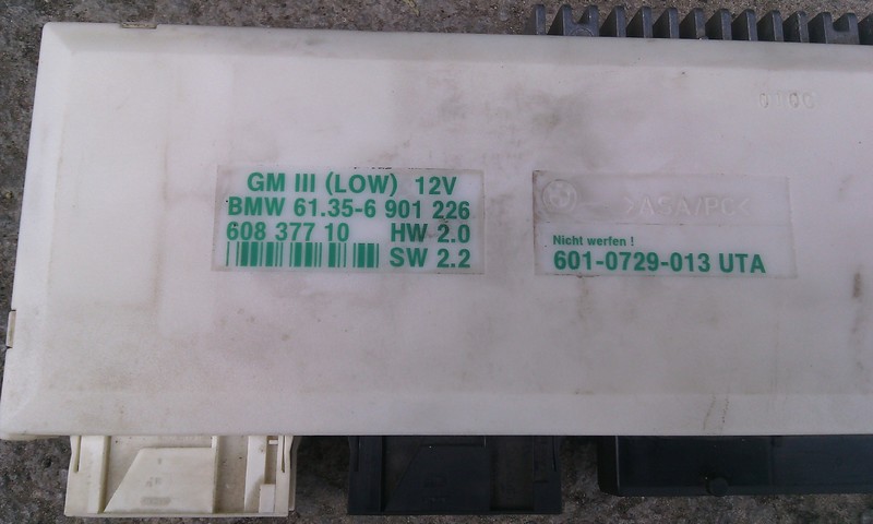 Блок керування комфортом 601-0729-013 UTA   BMW 5 Series