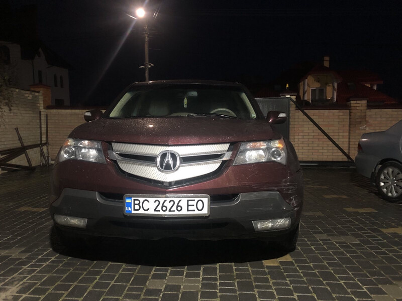 Бампер передний з губою низ і лівою протитуманкою Acura MDX  2008 3.7 Бензин Львов