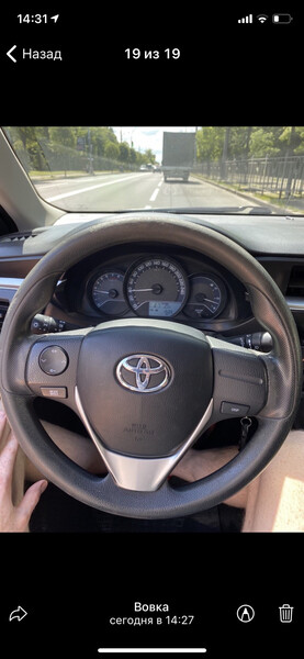 Руль Toyota Corolla  2014 1.6 Бензин Вишневое