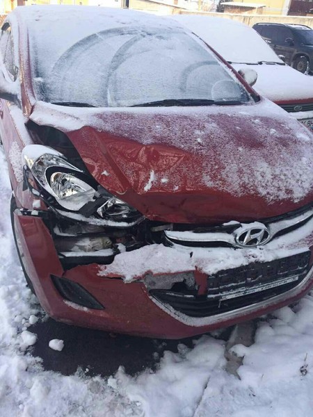 Фары передние 92102-3X020   Hyundai Elantra