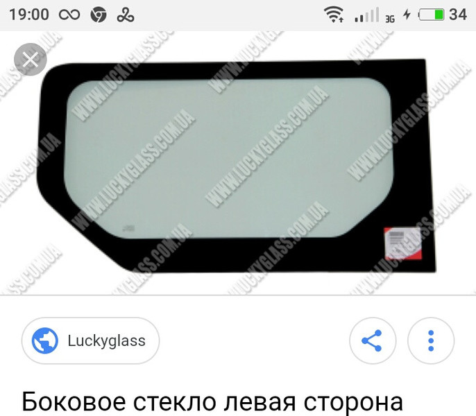 Стекло боковое левое Renault Trafic 2  2007 2.5 Дизель Харьков