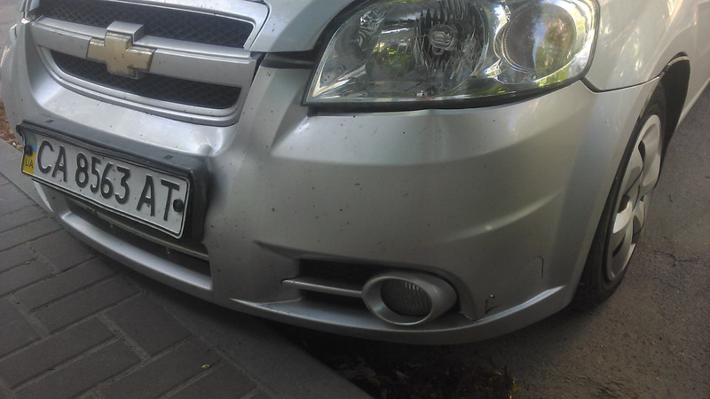 Бампер передний Chevrolet Aveo 2008 г.  1.6 л бензин Черкассы
