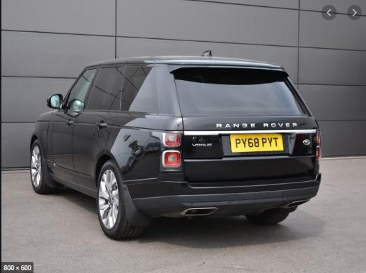 Стекло заднее в крышку багажника Land Rover Range Rover Vogue 2019 3.0 Бензин Киев