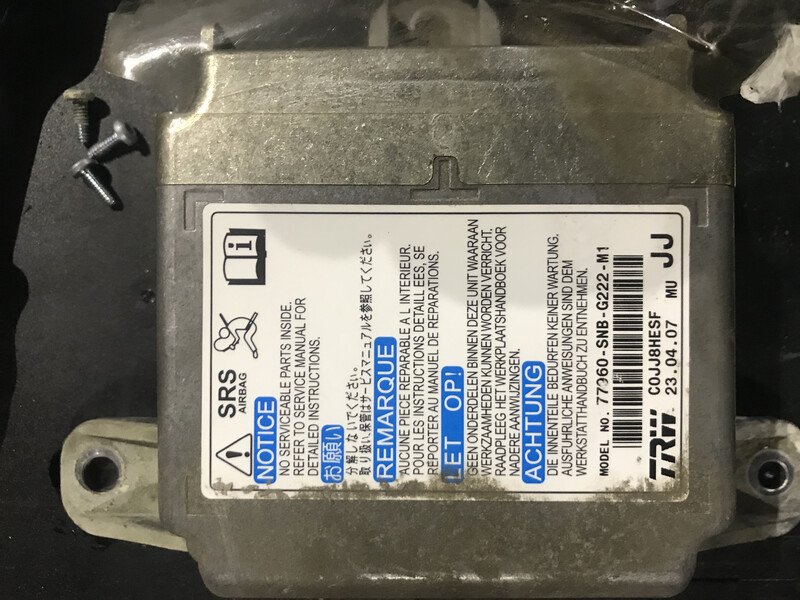 Блок управления подушками безопасности Honda Civic 8  2007 1.8 Бензин 