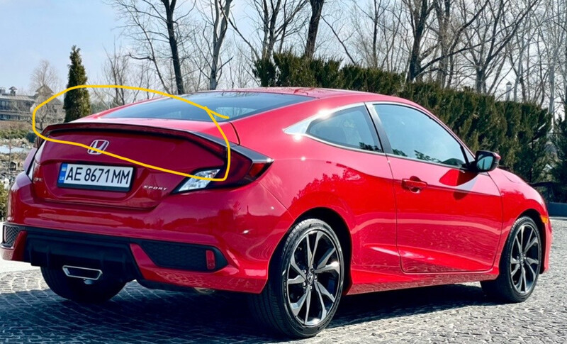 Стоп центральный Honda Civic  2019 купе 1.5 Бензин Днепр