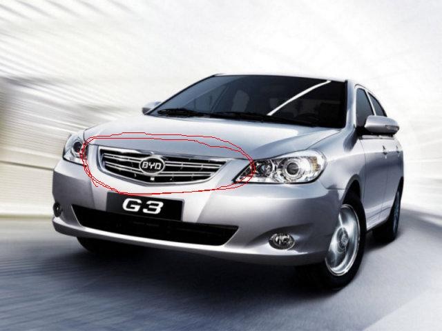 Радиаторная решетка BYD G3 GLX 2012 1.6 Бензин Горловка