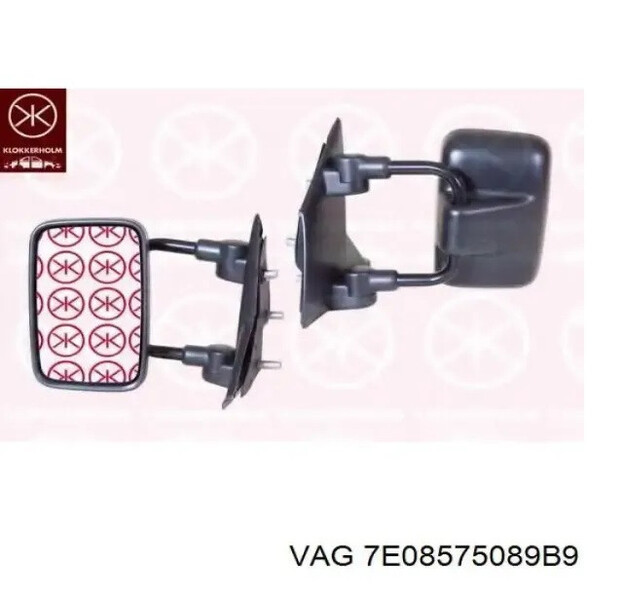 Зеркало наружное правое 7F0857508BJ9B9   Volkswagen T5 (Transporter)