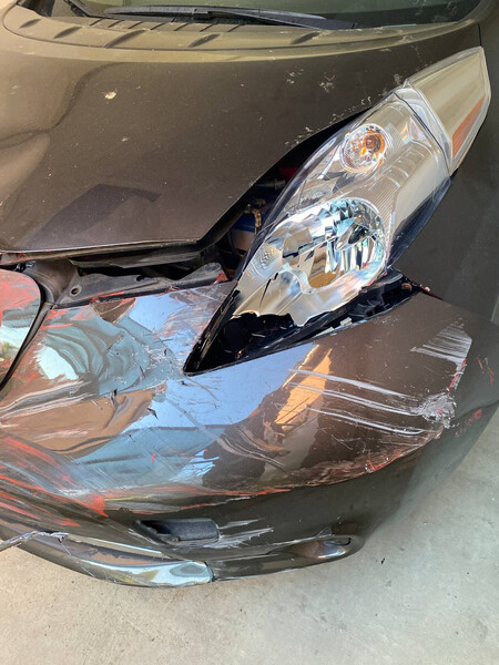 Основна фара ліва - вставка Nissan Leaf  2016 хетчбек  Электро 